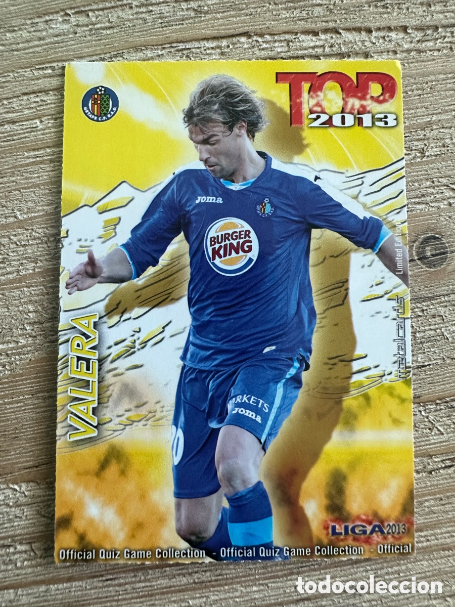 Figurine Collezionabili: VALERA GETAFE 555 TOP 2013 MATE QUIZ GAME COLLECTION MUNDICROMO 2013 12-13 2012-2013