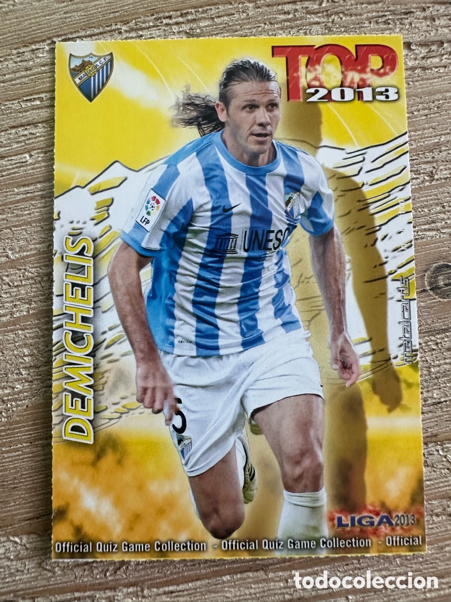 Sammelkarten: DEMICHELIS MALAGA 570 TOP 2013 MATE QUIZ GAME COLLECTION MUNDICROMO 2013 12-13 2012-2013