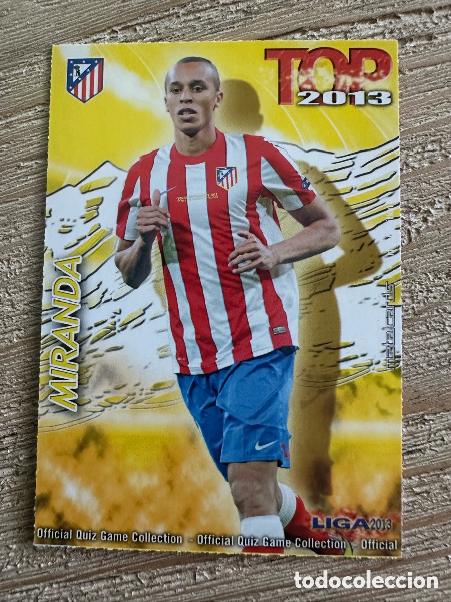 Sammelkarten: MIRANDA AT MADRID 571 TOP 2013 MATE QUIZ GAME COLLECTION MUNDICROMO 2013 12-13 2012-2013