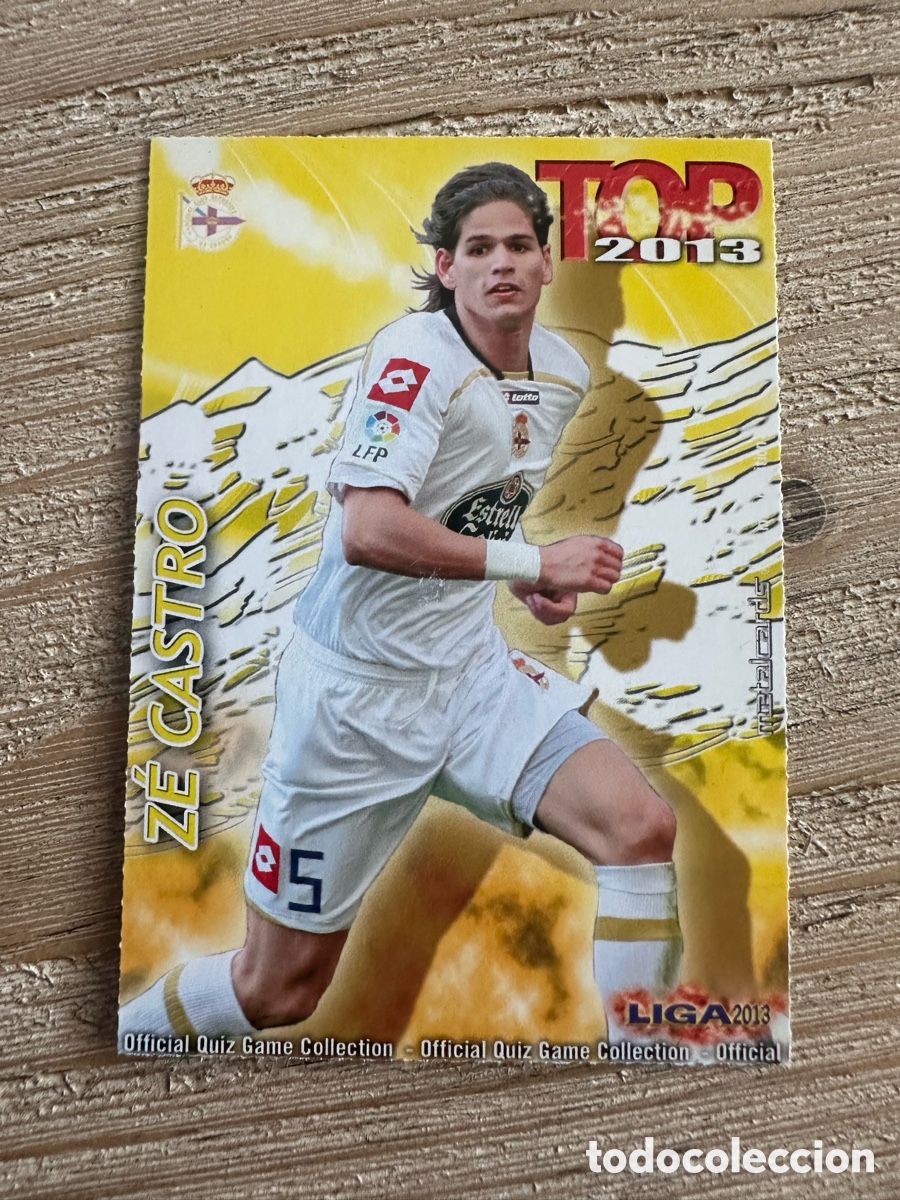 Figurine Collezionabili: ZE CASTRO DEPORTIVO 576 TOP 2013 MATE QUIZ GAME COLLECTION MUNDICROMO 2013 12-13 2012-2013