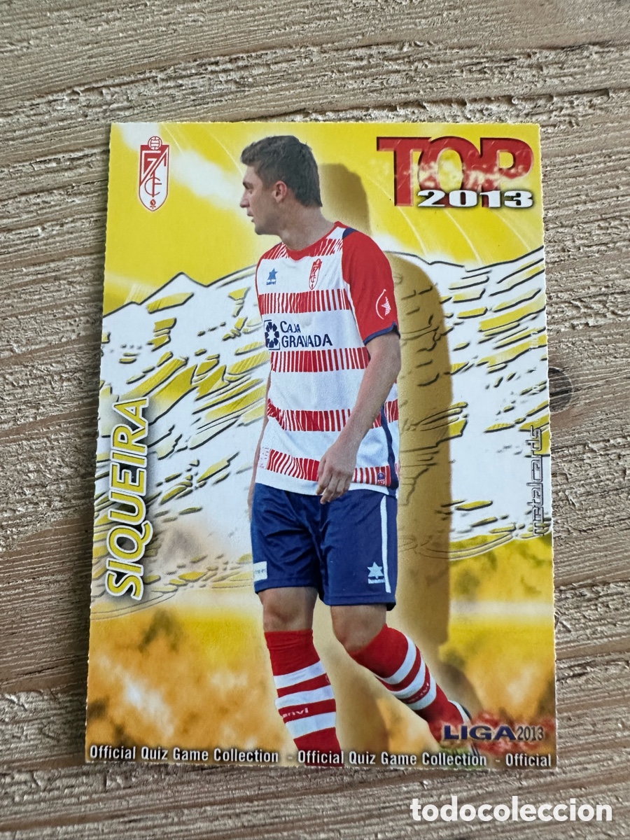 Figurine Collezionabili: SIQUEIRA GRANADA 583 TOP 2013 MATE QUIZ GAME COLLECTION MUNDICROMO 2013 12-13 2012-2013