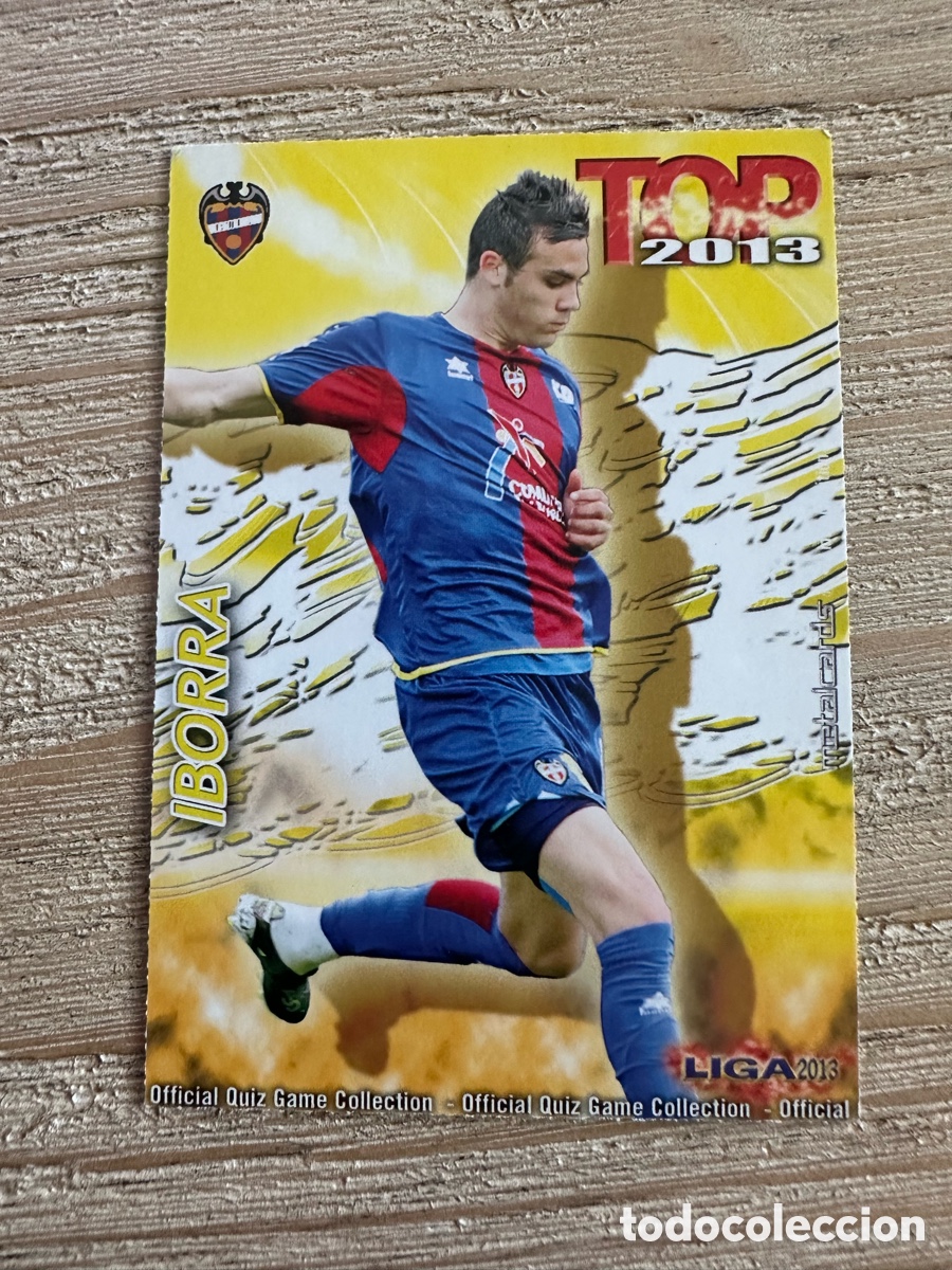 Figurine Collezionabili: IBORRA LEVANTE 591 TOP 2013 MATE QUIZ GAME COLLECTION MUNDICROMO 2013 12-13 2012-2013