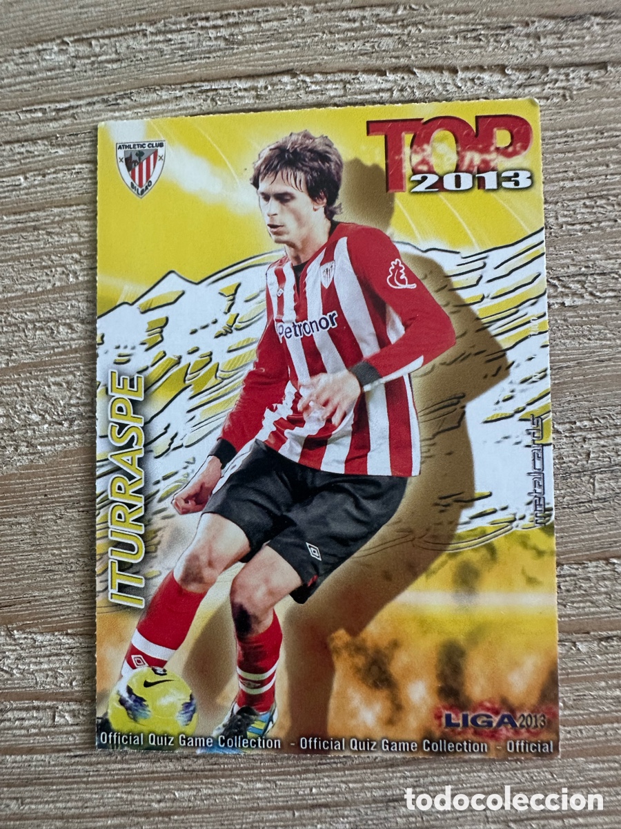 Figurine Collezionabili: ITURRASPE ATHLETIC CLUB 592 TOP 2013 MATE QUIZ GAME COLLECTION MUNDICROMO 2013 12-13 2012-2013