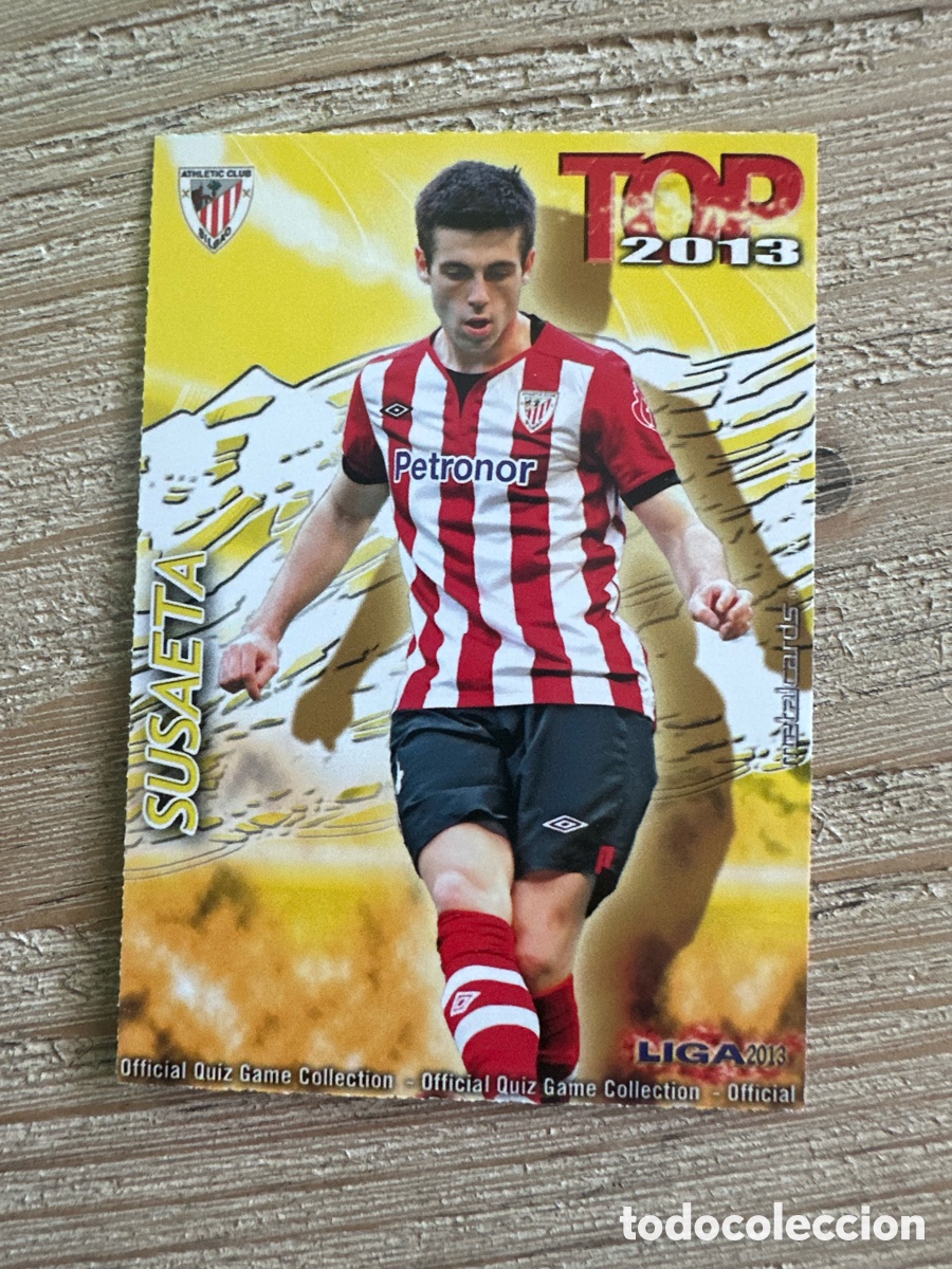 Trading Cards: SUSAETA ATHLETIC CLUB 600 TOP 2013 MATE QUIZ GAME COLLECTION MUNDICROMO 2013 12-13 2012-2013