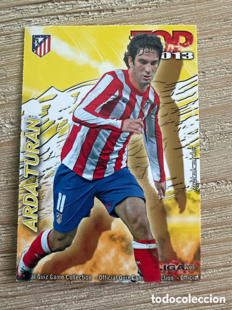 Trading Cards: ARDA TURAN AT MADRID 607 TOP 2013 MATE QUIZ GAME COLLECTION MUNDICROMO 2013 12-13 2012-2013