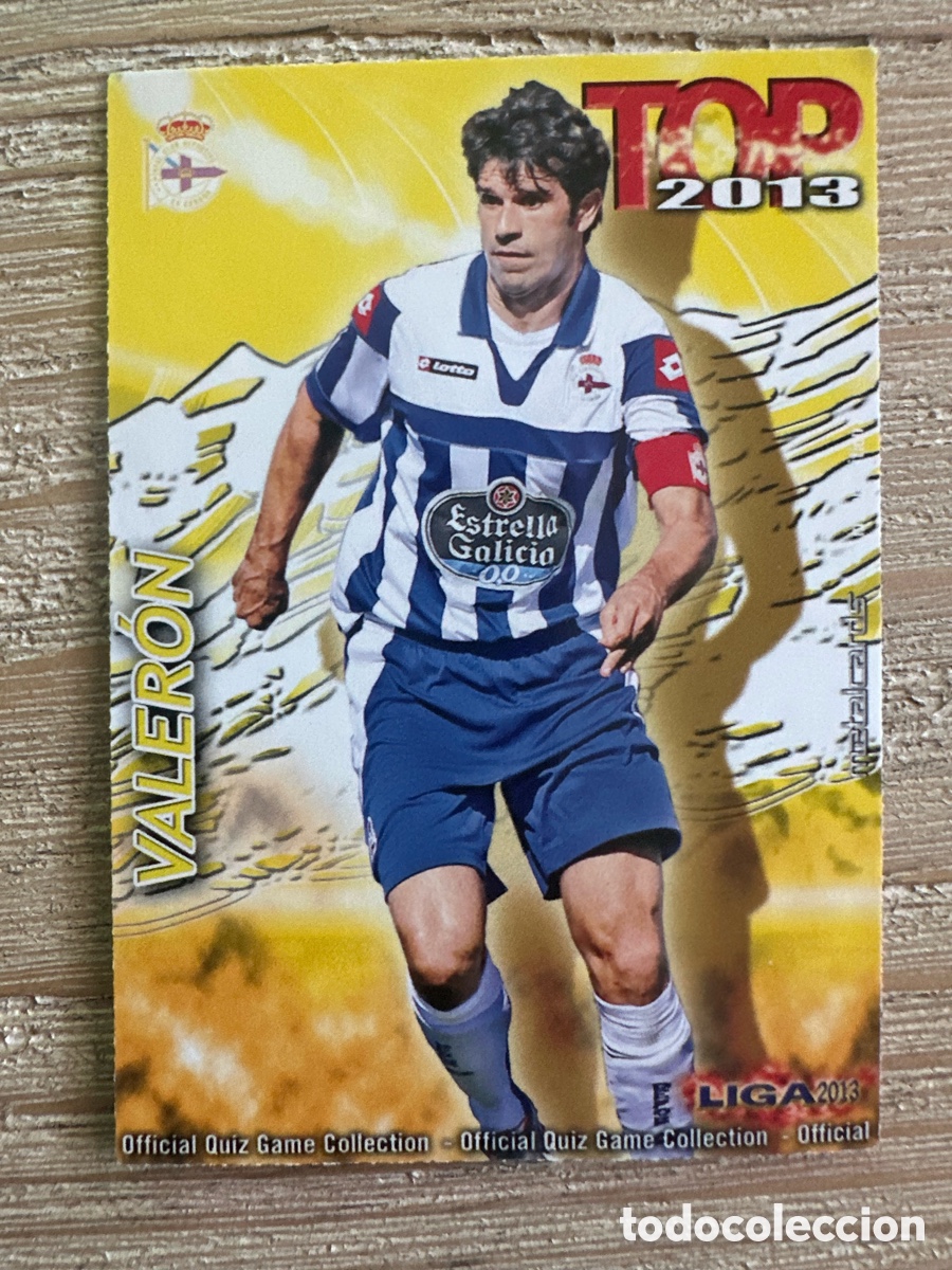 Trading Cards: VALERON DEPORTIVO 616 TOP 2013 MATE QUIZ GAME COLLECTION MUNDICROMO 2013 12-13 2012-2013