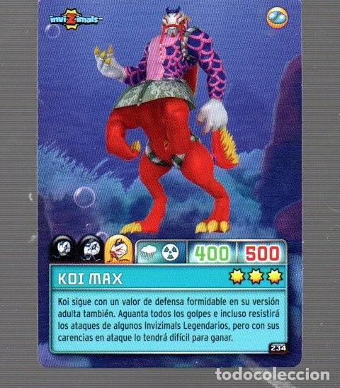 Trading Cards: CROMO DE INVI Z IMALS Y PANINI DEL A&Ntilde;O 2009 - 2023 KDI MAX N&ordm; 234