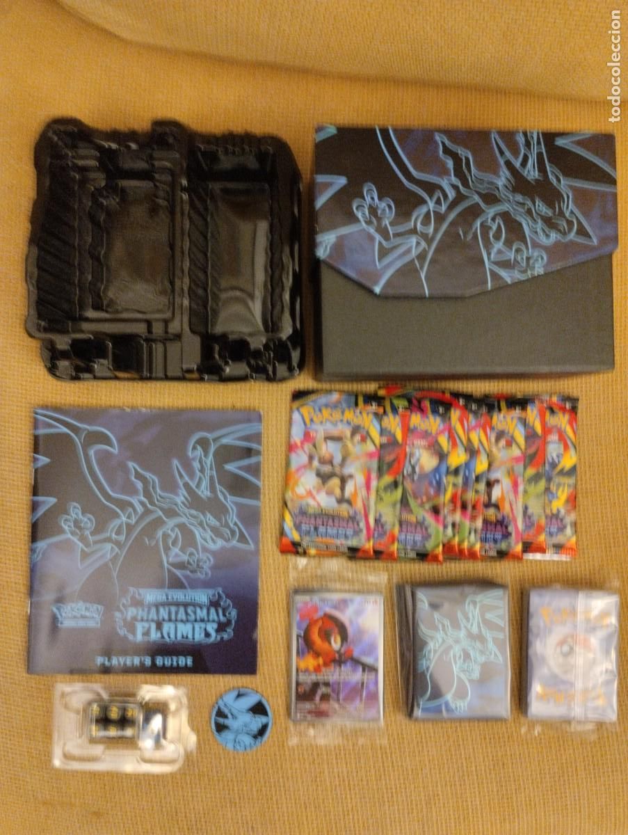 Trading Cards: Caja Pokemon Elite Trainer Box Mega Evolution Phantasmal Flames