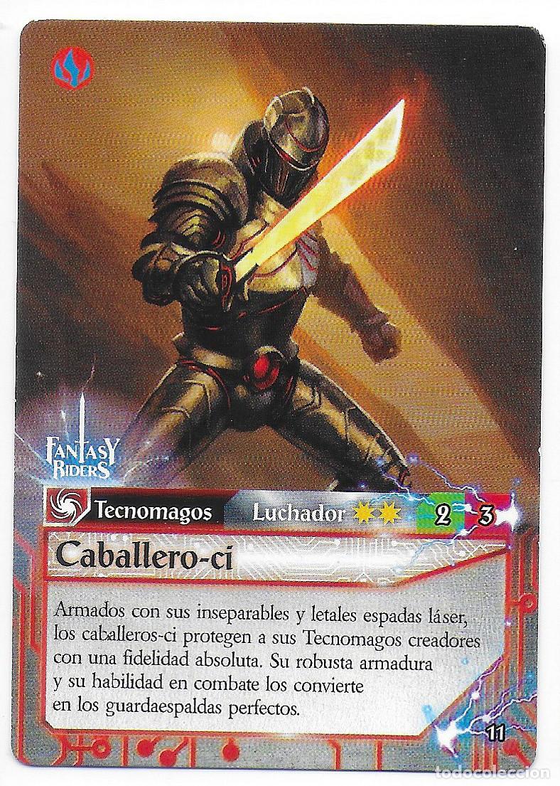 Trading Cards: PANINI - Fantasy Riders 2018 - N&uacute;mero 11 Caballero-ci
