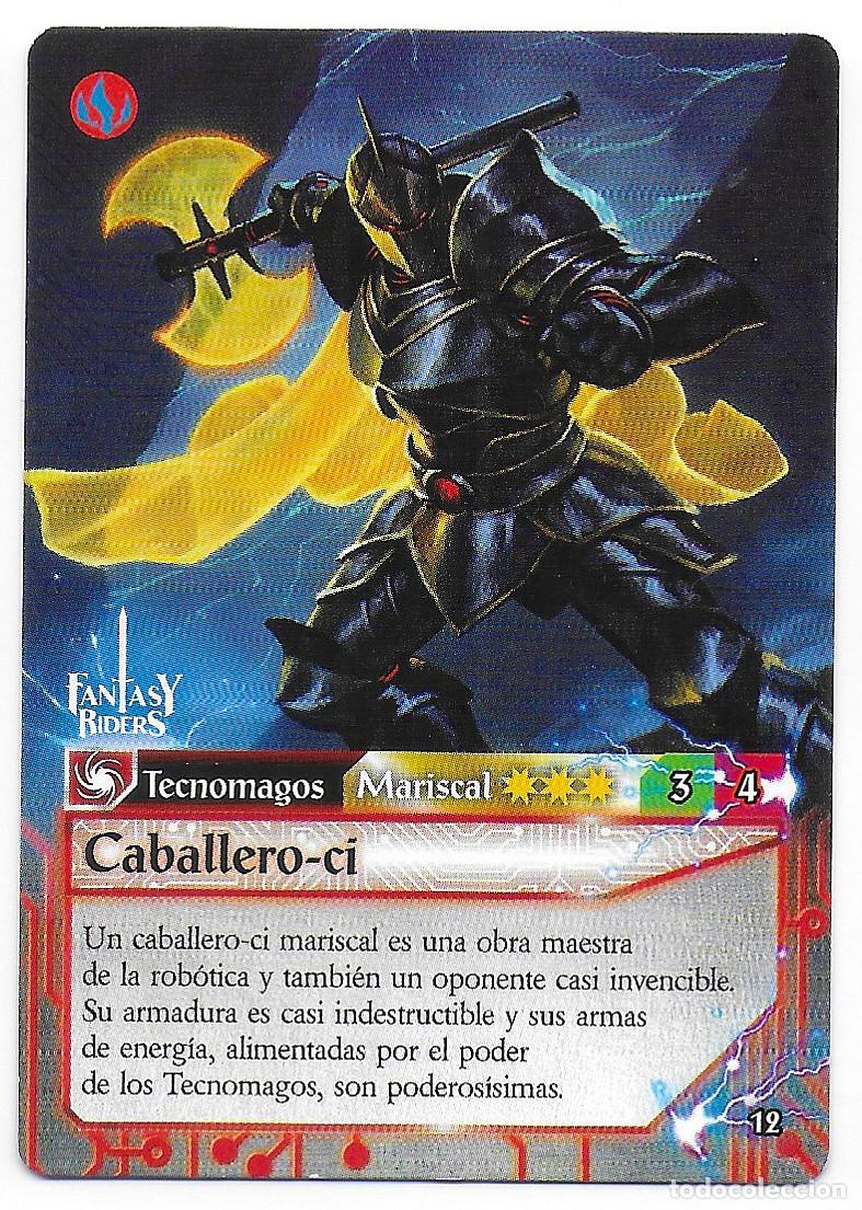 Trading Cards: PANINI - Fantasy Riders 2018 - N&uacute;mero 12 Caballero-ci
