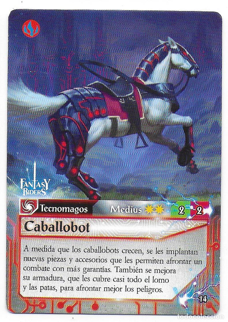 Trading Cards: PANINI - Fantasy Riders 2018 - N&uacute;mero 14 Caballobot