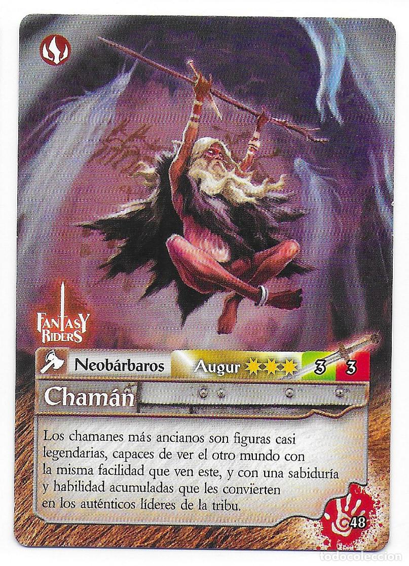 Sammelkarten: PANINI - Fantasy Riders 2018 - N&uacute;mero 48 Cham&aacute;n
