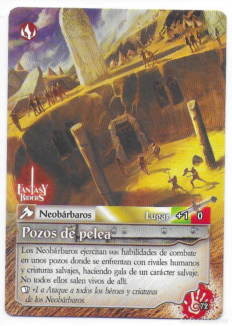 Trading Cards: PANINI - Fantasy Riders 2018 - N&uacute;mero 72 Pozos de pelea