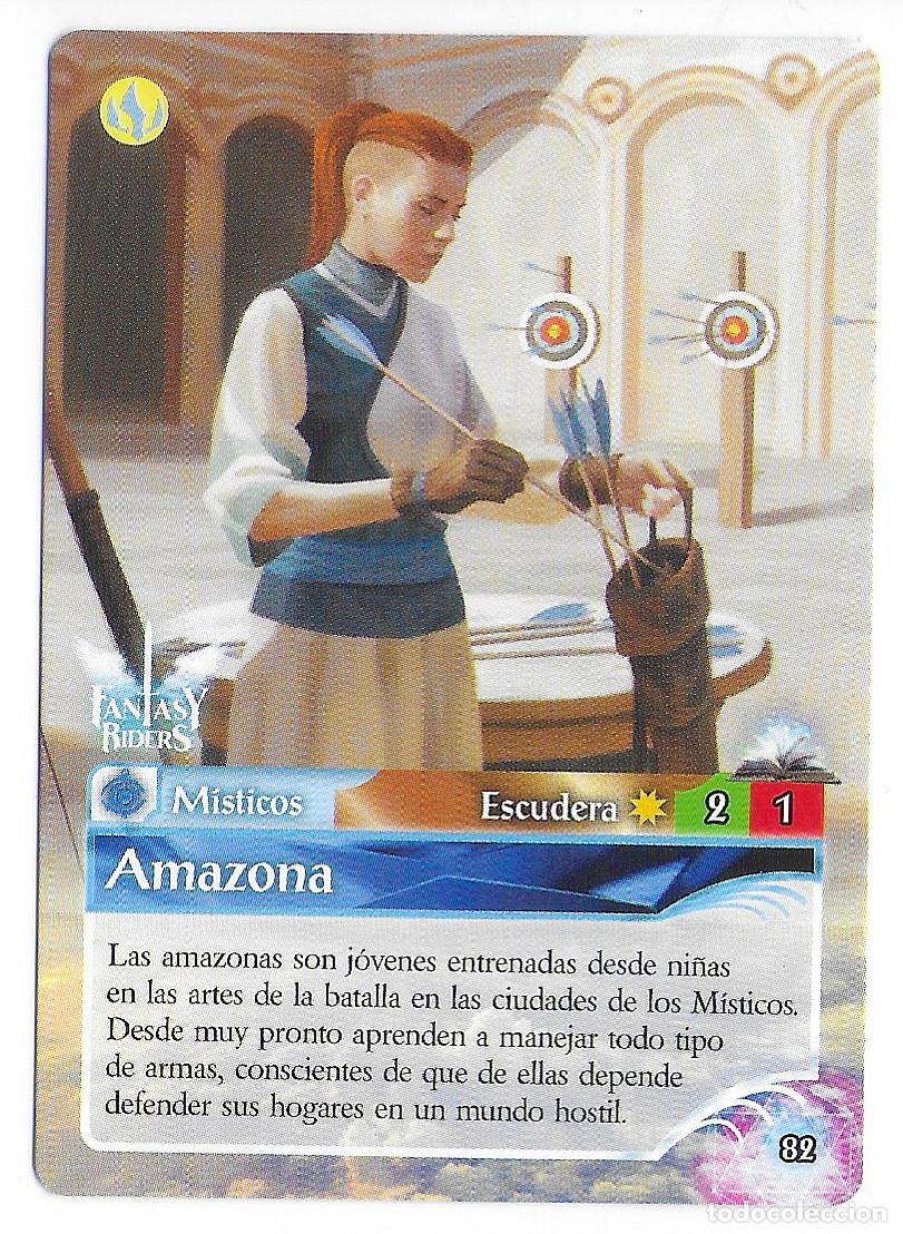 Trading Cards: PANINI - Fantasy Riders 2018 - N&uacute;mero 82 Amazona