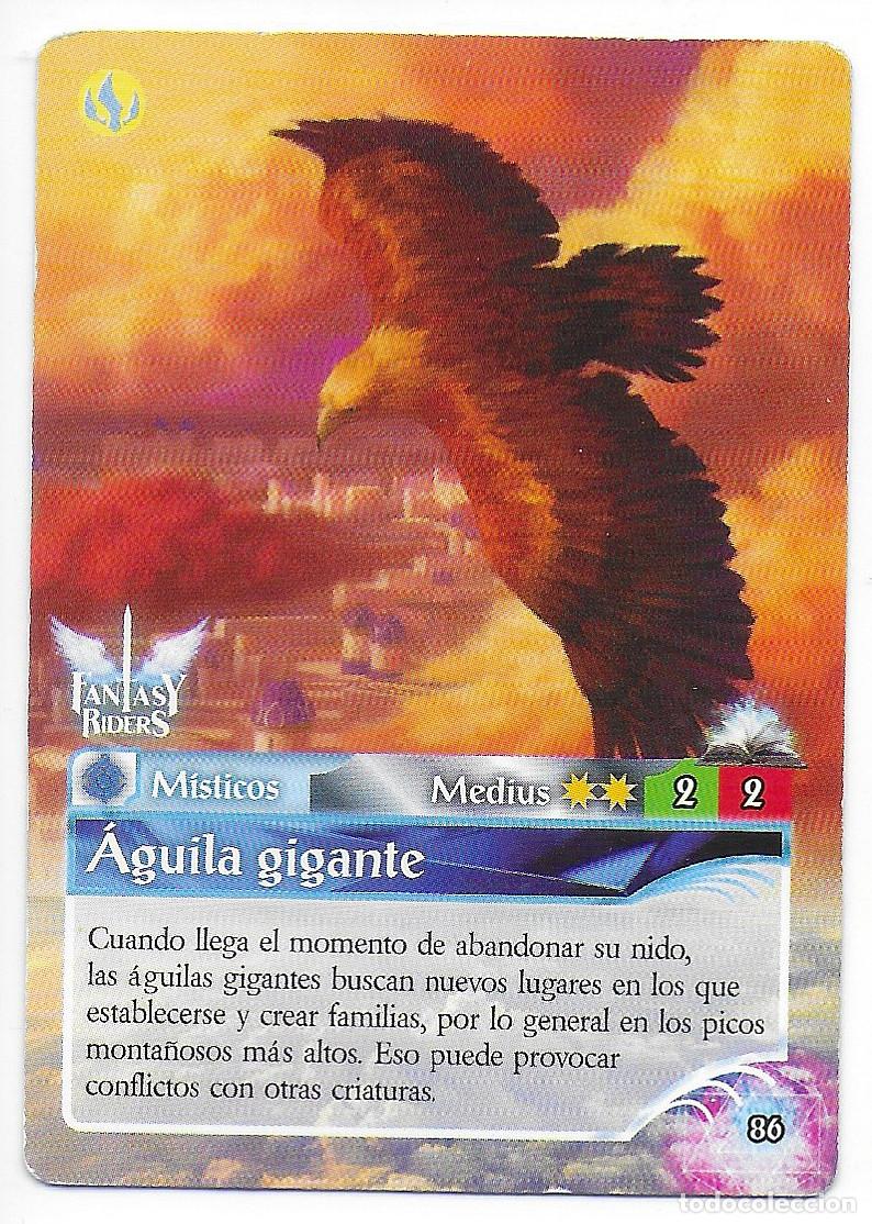 Trading Cards: PANINI - Fantasy Riders 2018 - N&uacute;mero 86 &Aacute;guila gigante
