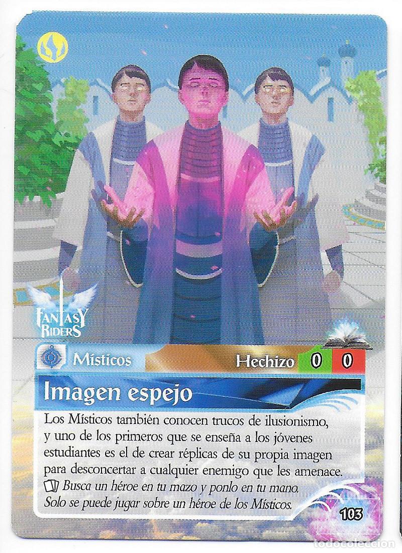 Trading Cards: PANINI - Fantasy Riders 2018 - N&uacute;mero 103 Imagen espejo