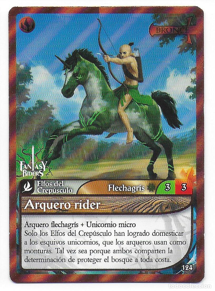 Trading Cards: PANINI - Fantasy Riders 2018 - N&uacute;mero 124 Arquero rider BRONCE