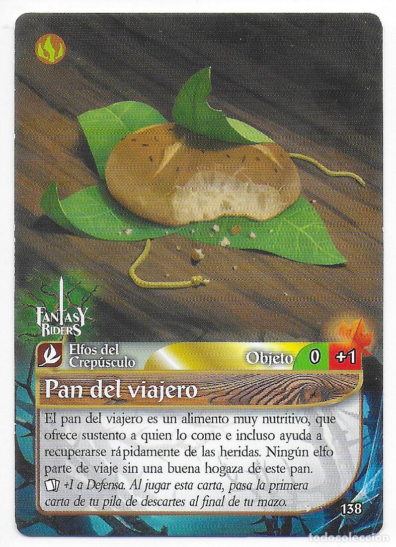 Trading Cards: PANINI - Fantasy Riders 2018 - N&uacute;mero 138 Pan del viajero