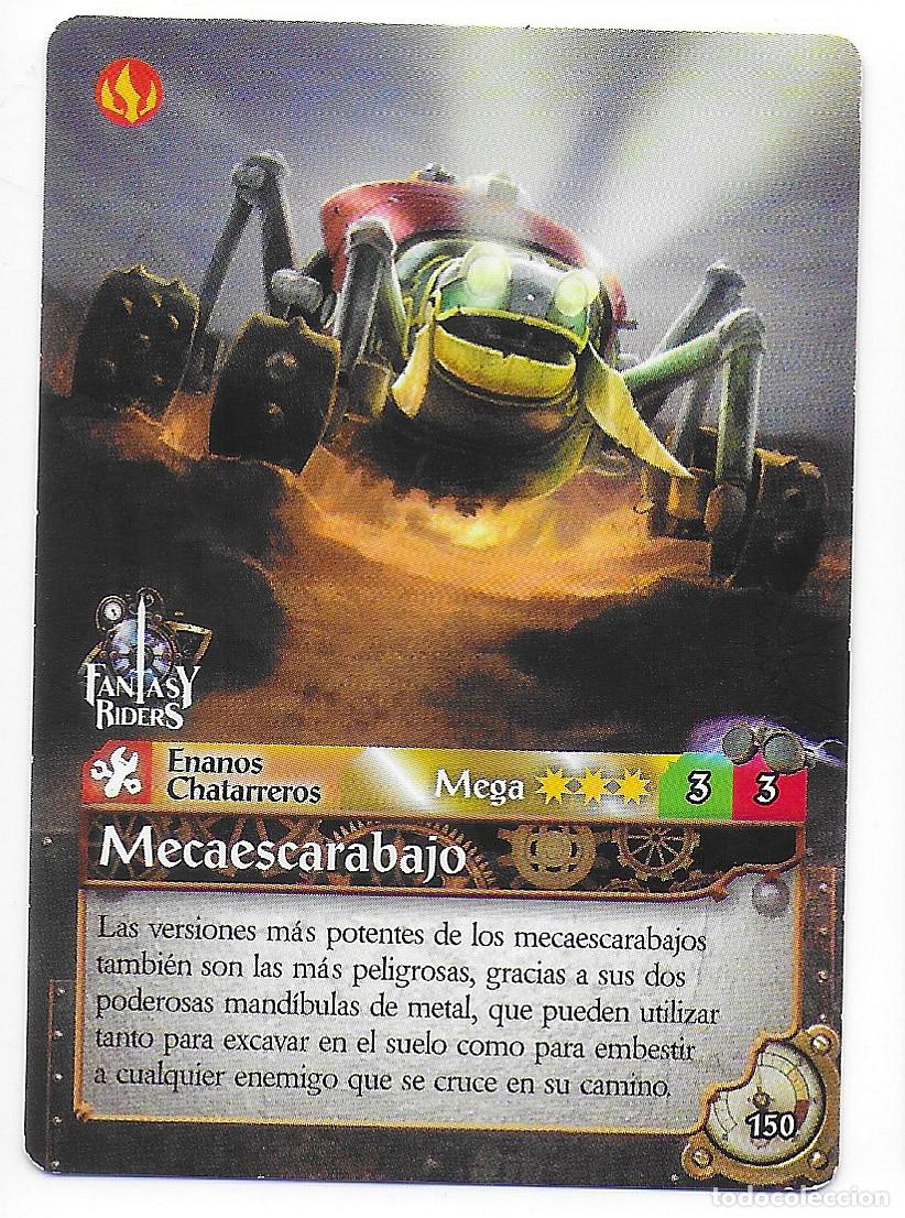 Trading Cards: PANINI - Fantasy Riders 2018 - N&uacute;mero 150 Mecaescarabajo