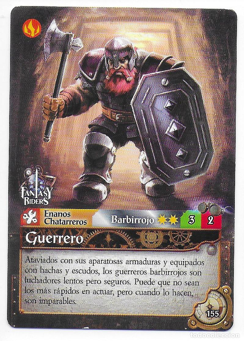 Trading Cards: PANINI - Fantasy Riders 2018 - N&uacute;mero 155 Guerrero
