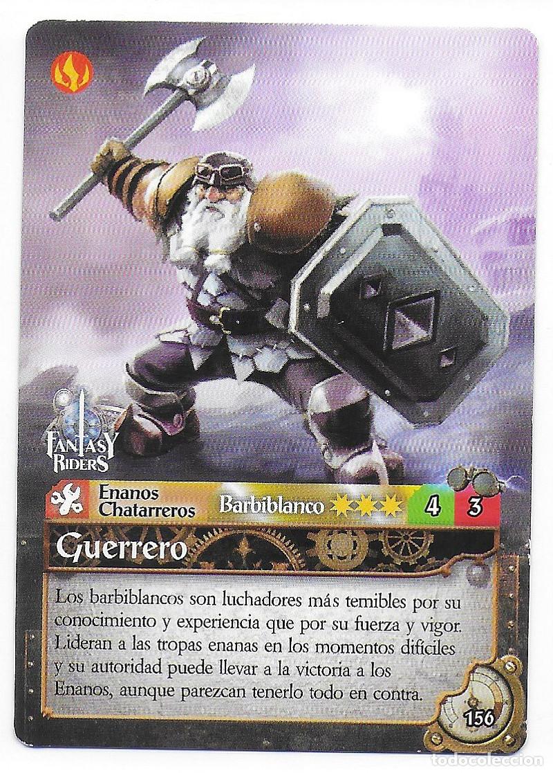 Trading Cards: PANINI - Fantasy Riders 2018 - N&uacute;mero 156 Guerrero