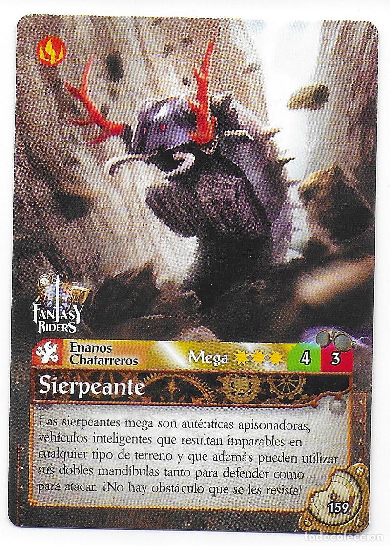 Trading Cards: PANINI - Fantasy Riders 2018 - N&uacute;mero 159 Sierpeante