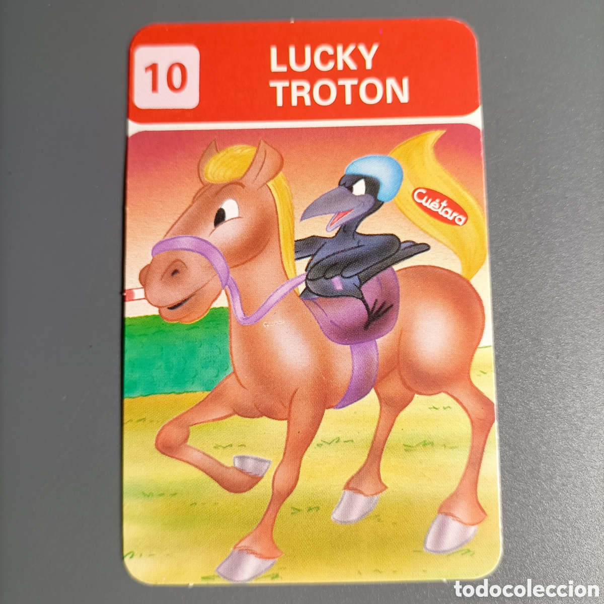 Trading Cards: LOS ZOOLIMPICOS DE TOSTA RICA. №10 LUCKY TROTON