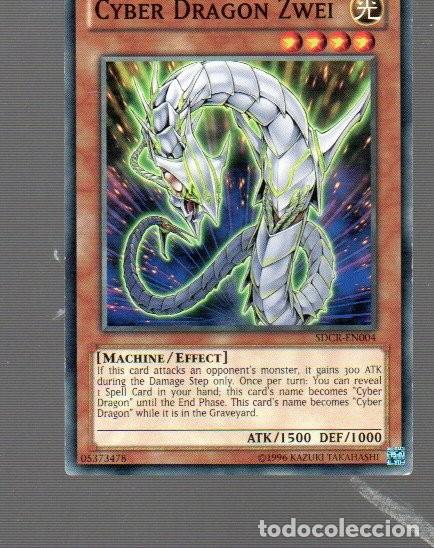 Trading Cards: CROMO DE KONAMI YU GI OH WYN THE CYBER DRAGON ZWEI EDICI&Oacute;N 1&ordm; DEL A&Ntilde;O 2020