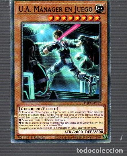 Trading Cards: CROMO DE KONAMI YU GI OH U. A. M&Aacute;NAGER EN JUEGO EDICI&Oacute;N 1&ordm; DEL A&Ntilde;O 2020
