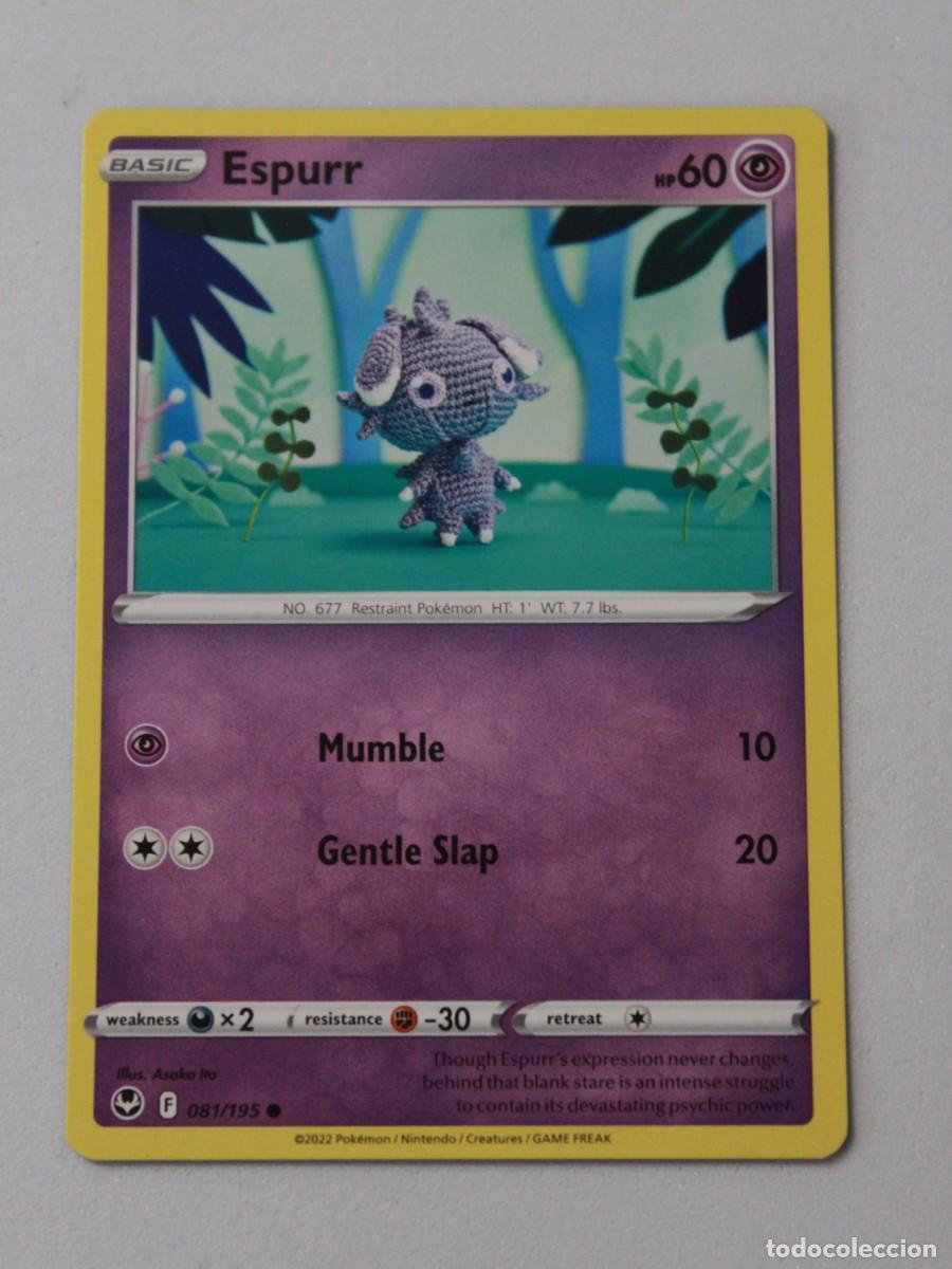 Figurine Collezionabili: Carta Pok&eacute;mon Espurr 081/195 Silver Tempest Reverse