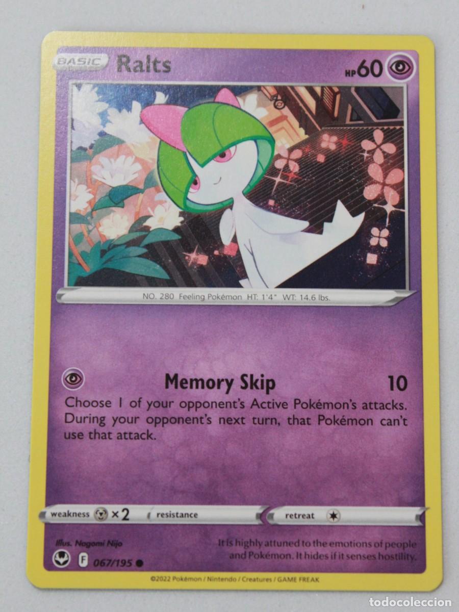 Sammelkarten: Carta Pok&eacute;mon Ralts 067/195 Silver Tempest Reverse