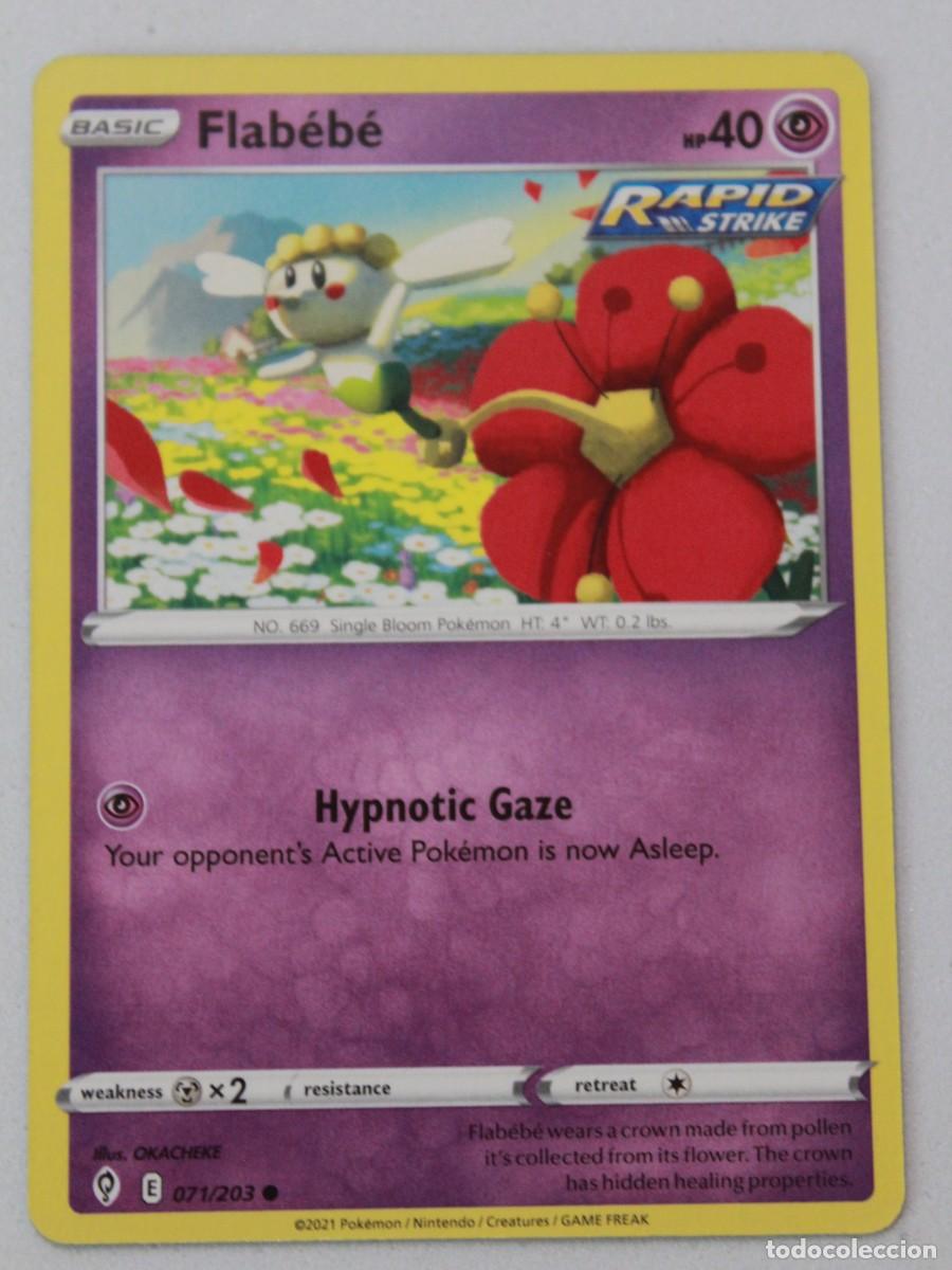 Sammelkarten: Carta Pok&eacute;mon Flab&eacute;b&eacute; 071/203 Evolving Skies a&ntilde;o