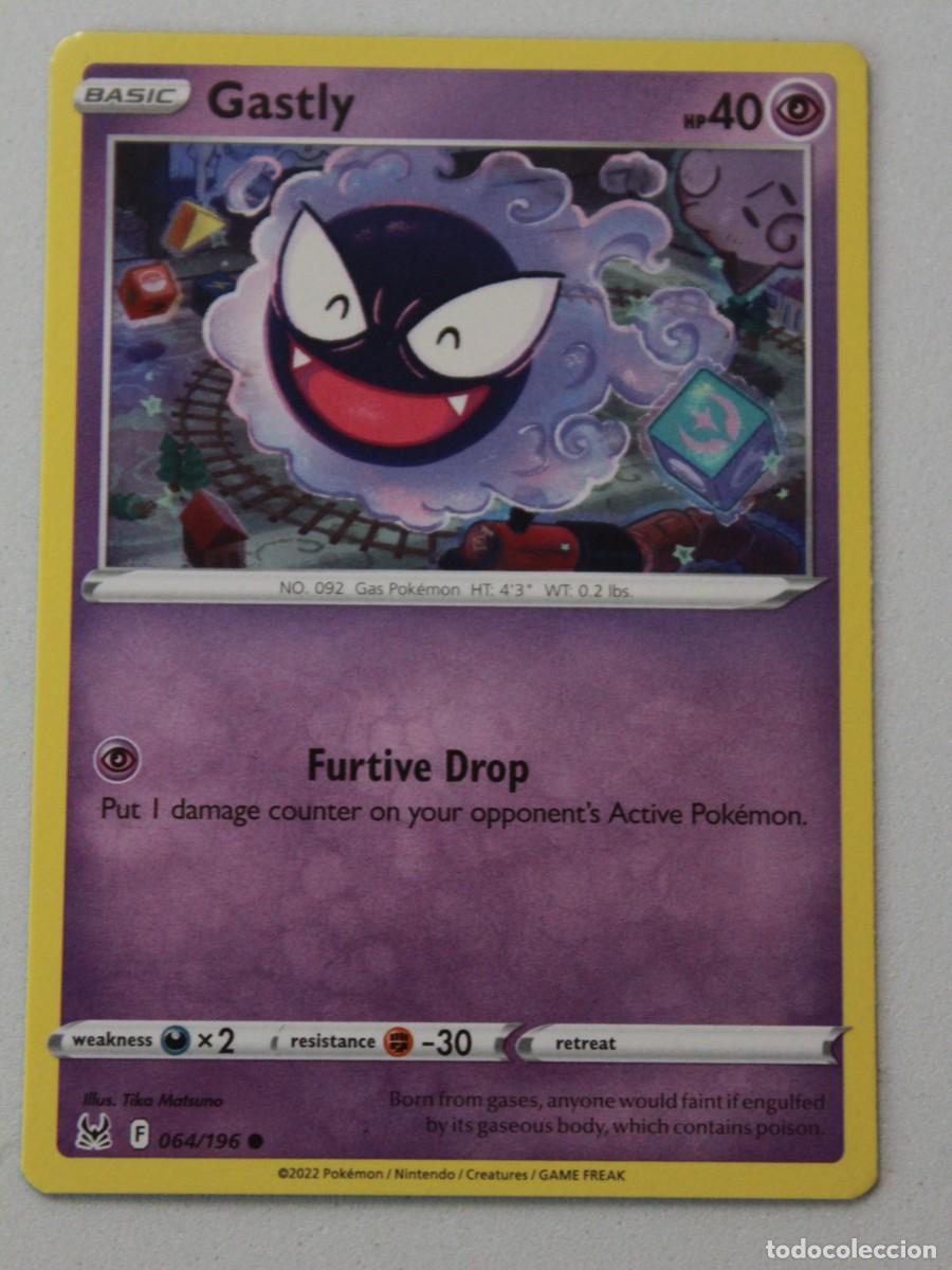 Sammelkarten: Carta Pok&eacute;mon Gastly 064/196 Lost Origin Reverse