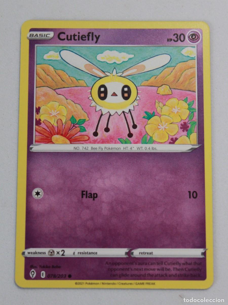 Sammelkarten: Carta Pok&eacute;mon Cutiefly 078/203 Evolving Skies Reverse