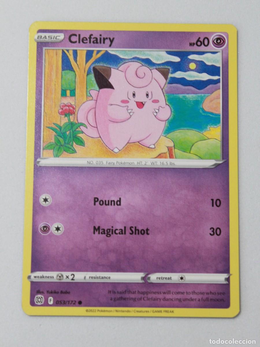 Trading Cards: Carta Pok&eacute;mon Clefairy 053/172 Brilliant Stars