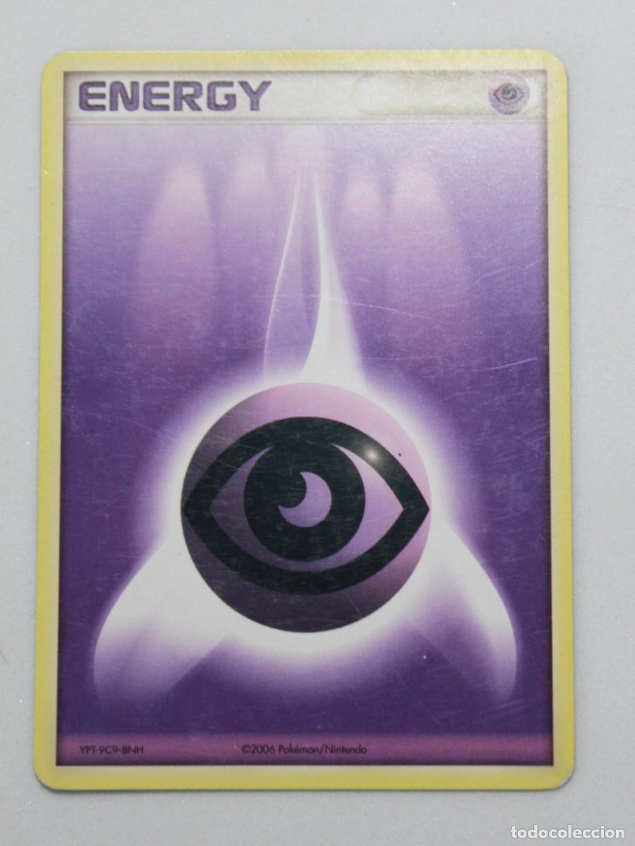 Trading Cards: Carta Pok&eacute;mon Energ&iacute;a Ps&iacute;quica 2004