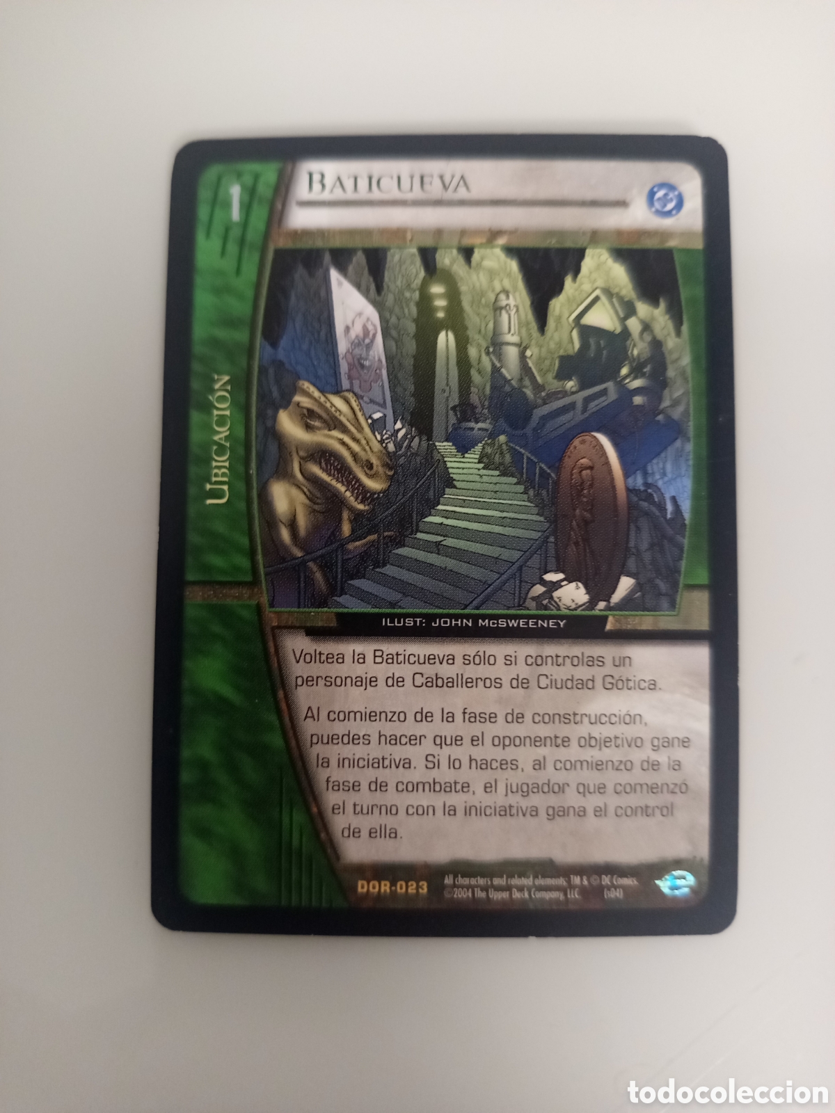 Trading Cards: ❇️ CROMO CARD BATICUEVA VS SYSTEMS SUPERHEROES UPPER DECK ENTERTAINMENT 2004 ❇️