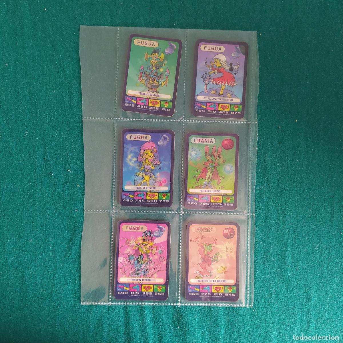 Trading Cards: 6 SPACIX TWIX ......