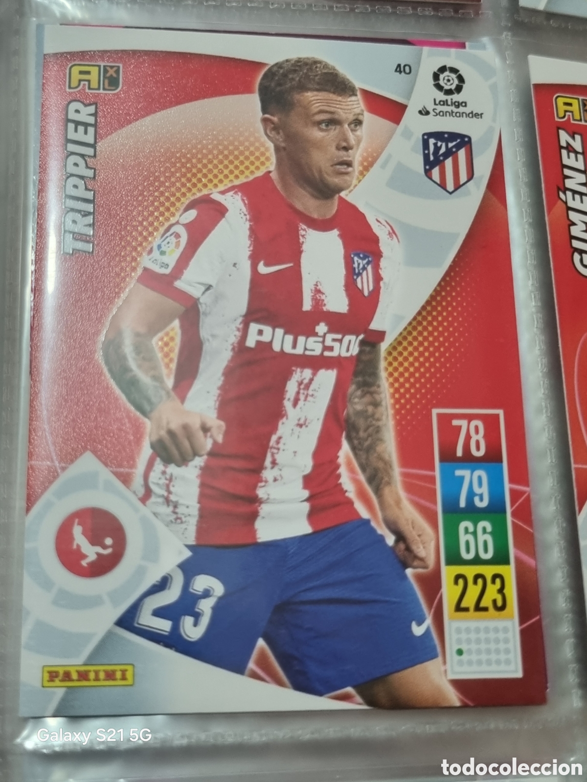 Trading Cards: 40 - TRIPPIER, AT.MADRID ADRENALYN 2021-2022