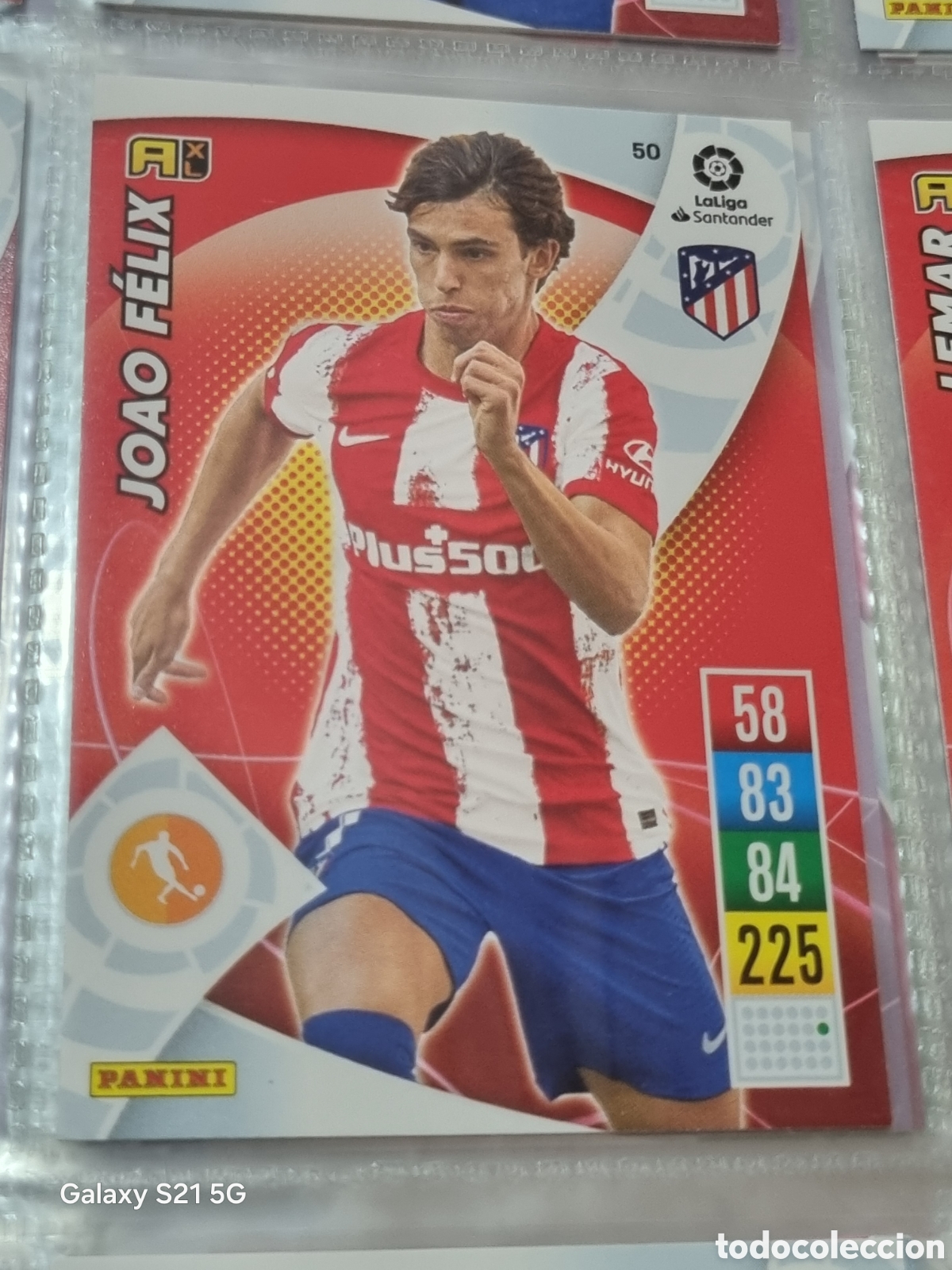Trading Cards: 50 - JOAO FELIX, AT.MADRID ADRENALYN 2021-2022