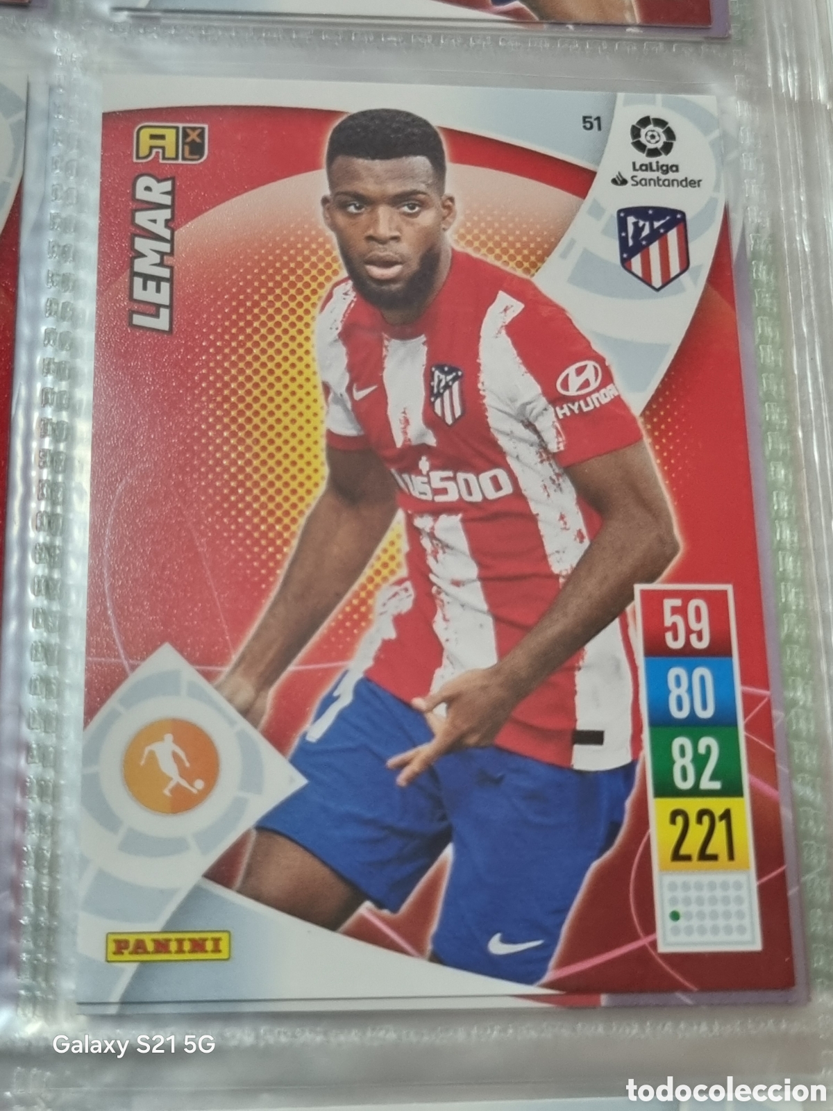 Trading Cards: 51 - LEMAR, AT.MADRID ADRENALYN 2021-2022