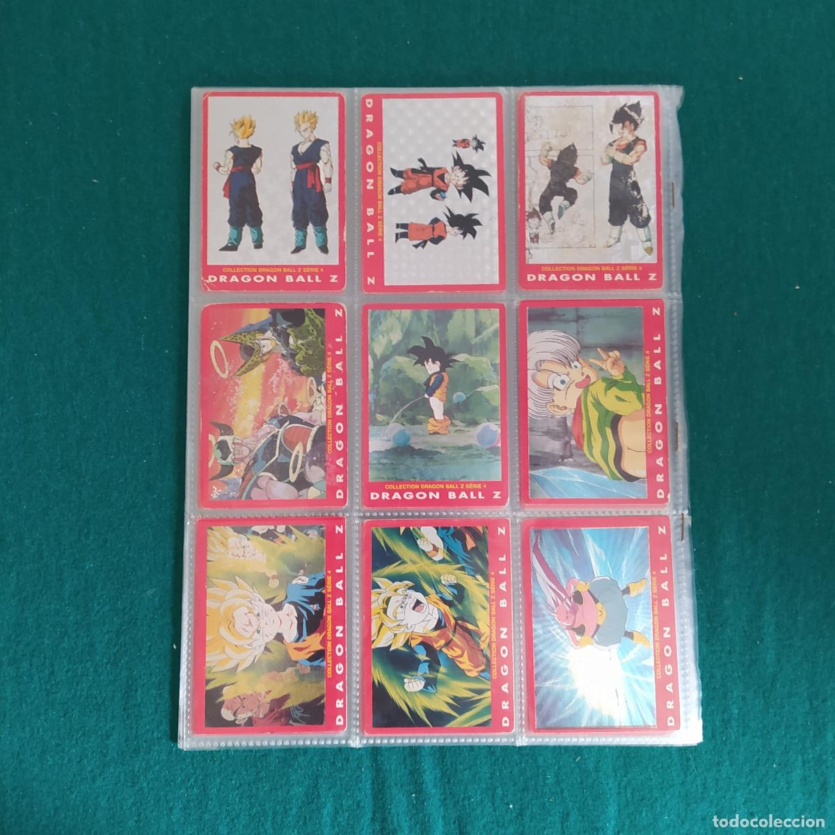 Trading Cards: 36 Cromos Dragon Ball Z Serie 4 rojo