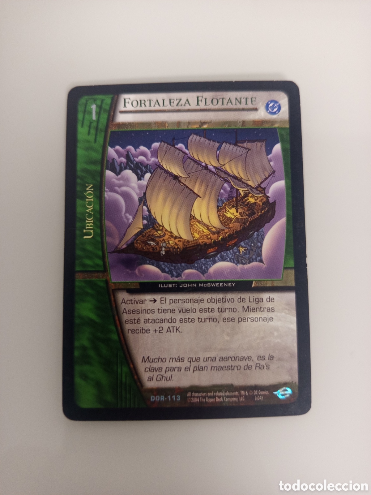 Cartas Colecion&aacute;veis: ❇️ CROMO CARD FORTALEZA FLOTANTE VS SYSTEMS SUPERHEROES UPPER DECK ENTERTAINMENT 2004 ❇️
