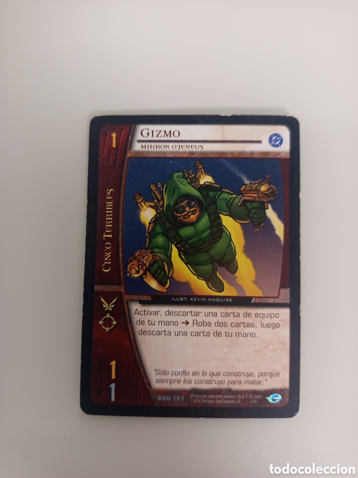 Cartas Colecion&aacute;veis: ❇️ CROMO CARD GIZMO VS SYSTEMS SUPERHEROES UPPER DECK ENTERTAINMENT 2004 ❇️