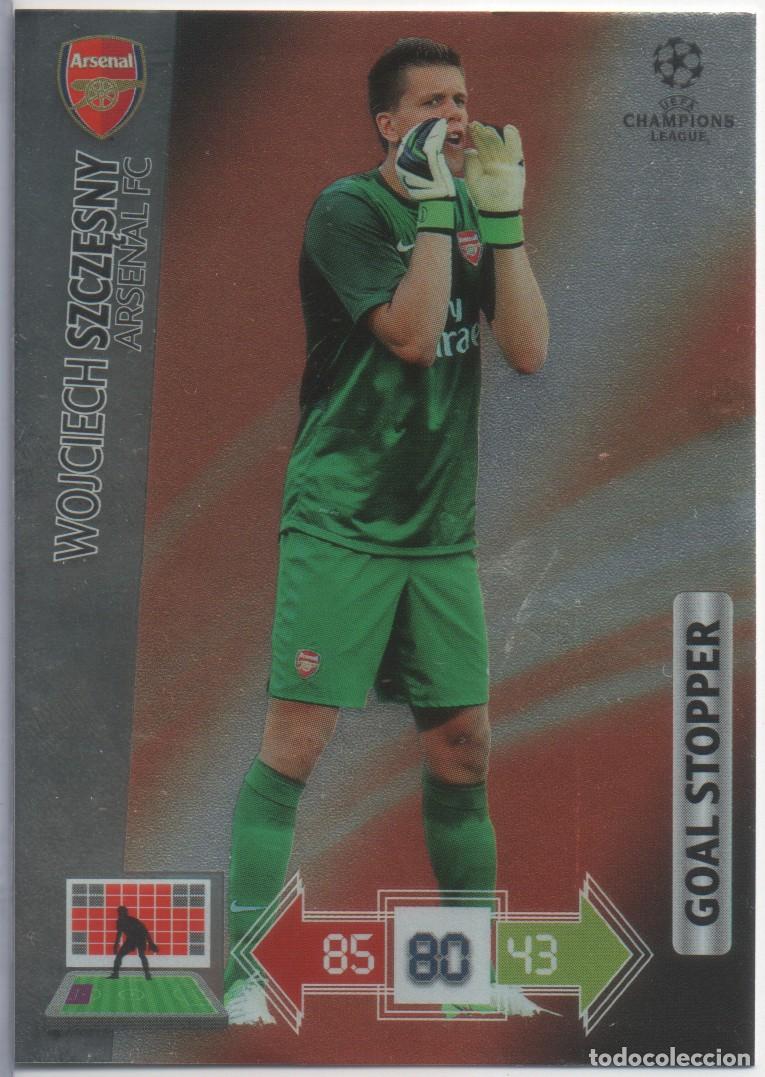Trading Cards: Wojciech Szczesny (Arsenal) Goal Stopper Adrenalyn XL Champions 2012-13 de Panini