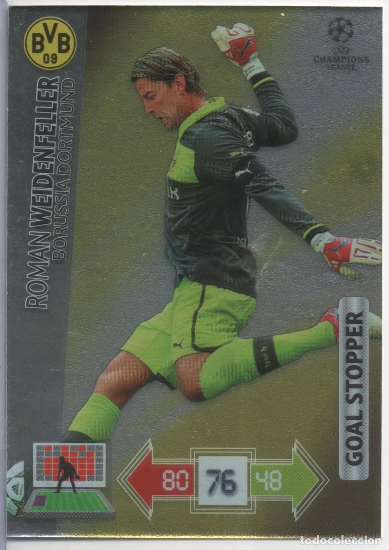 Trading Cards: Roman Weidenfeller (Borussian Dortmund) Goal Stopper Adrenalyn XL Champions 2012-13 de Panini