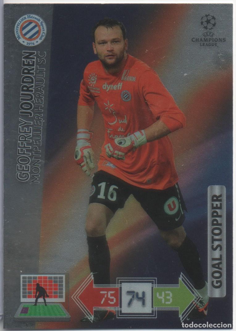 Trading Cards: Geoffrey Jourdren (Montpellier) Goal Stopper Adrenalyn XL Champions 2012-13 de Panini