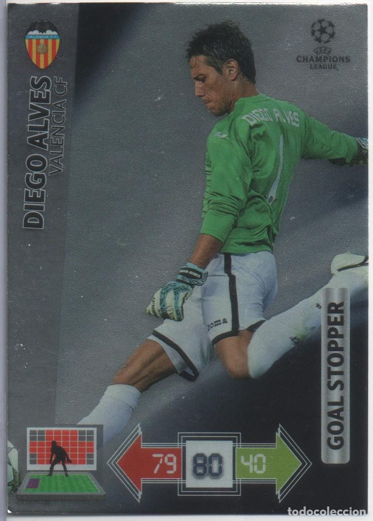 Trading Cards: Diego Alves (Valencia) Goal Stopper Adrenalyn XL Champions 2012-13 de Panini