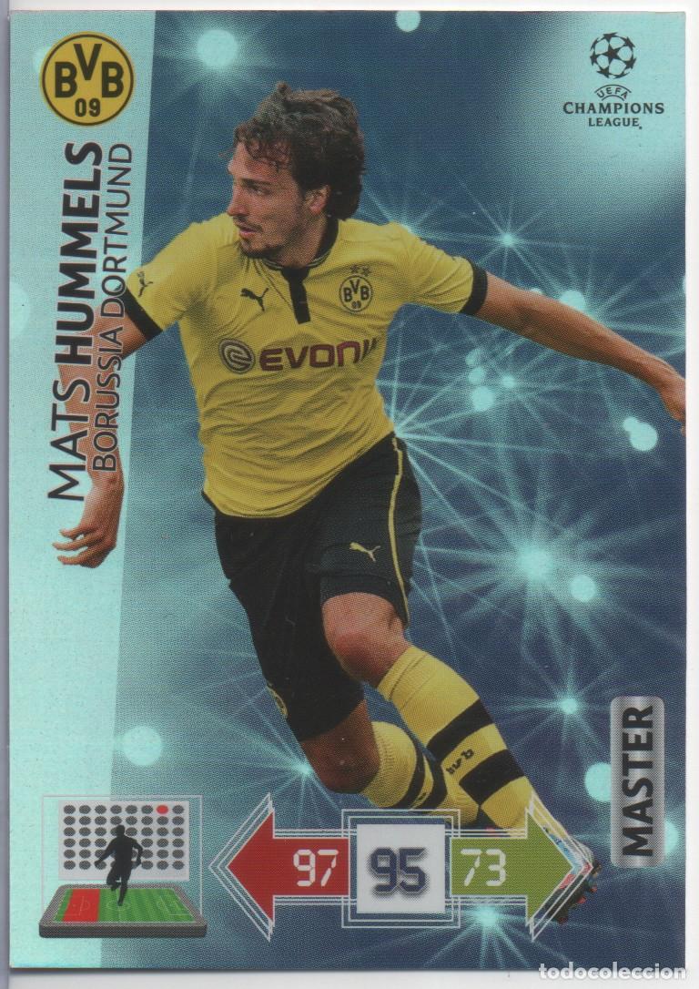 Trading Cards: Mats Hummels (Borussina Dortmund) Master Adrenalyn XL Champions 2012-13 de Panini
