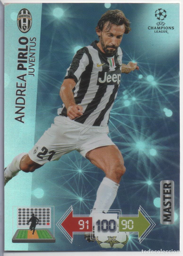 Trading Cards: Andrea Pirlo (Juventus) Master Adrenalyn XL Champions 2012-13 de Panini
